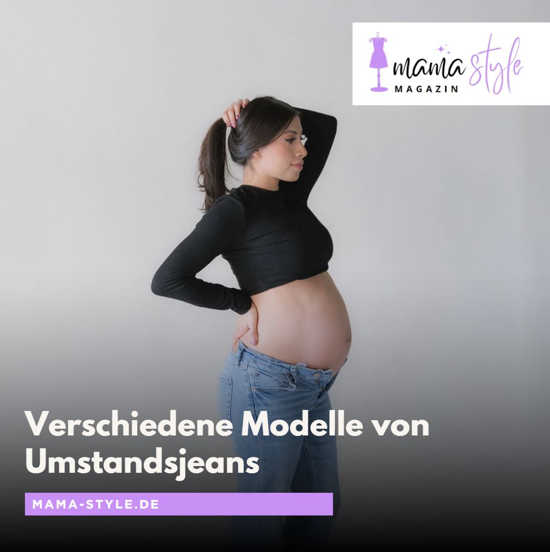 Verschiedene Modelle von Umstandsjeans Verschiedene Modelle von Umstandsjeans