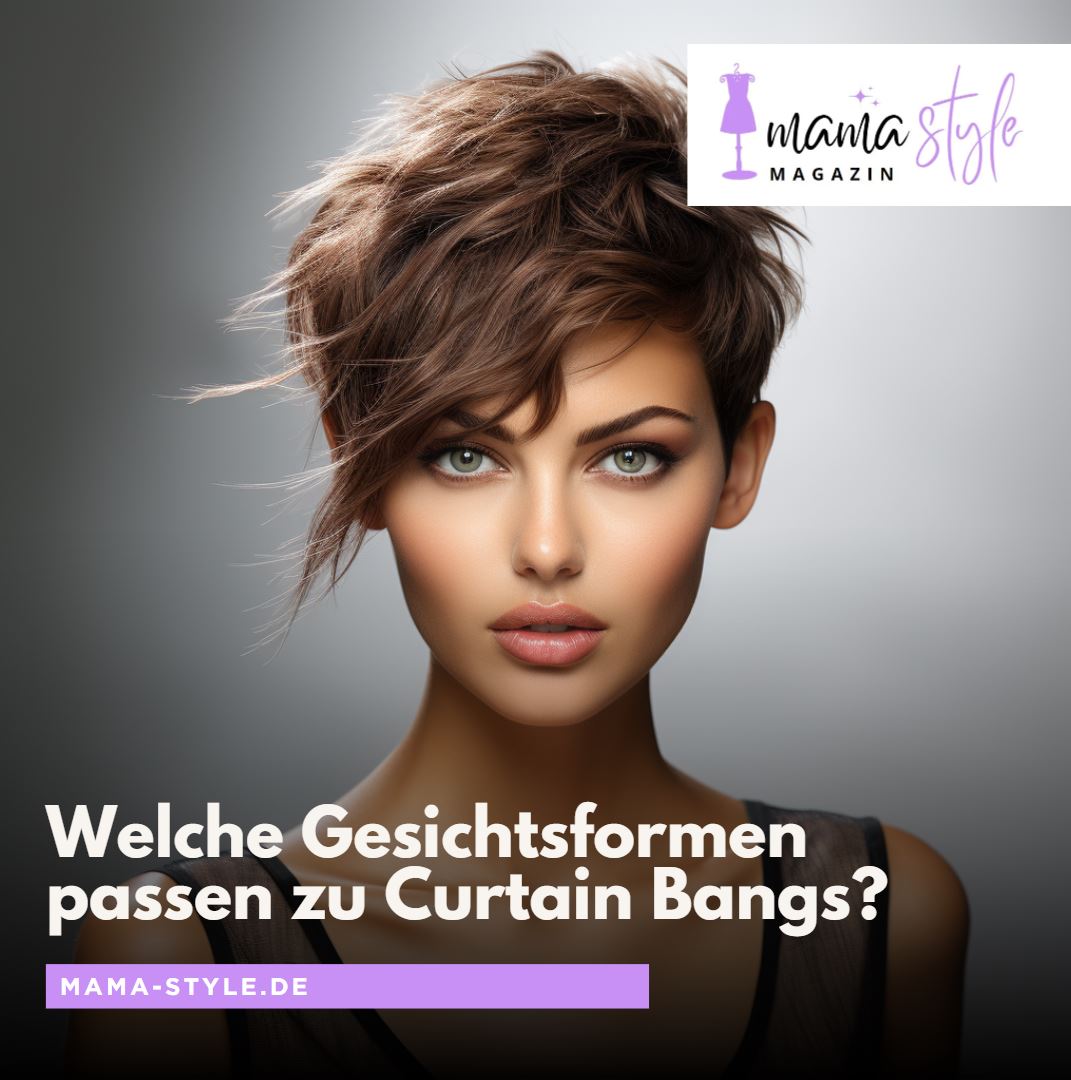 Welche Gesichtsformen passen zu Curtain Bangs