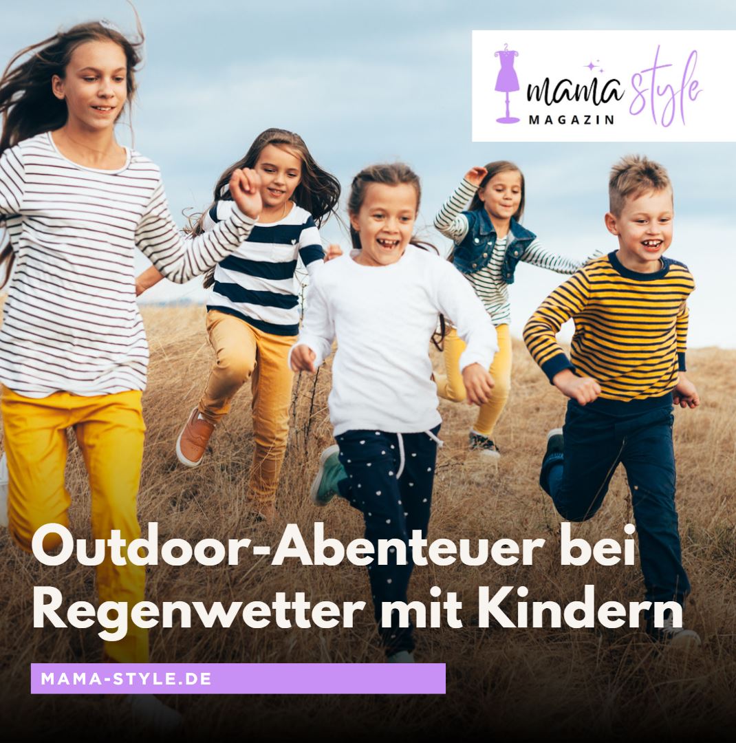 Outdoor-Abenteuer bei Regenwetter mit Kindern