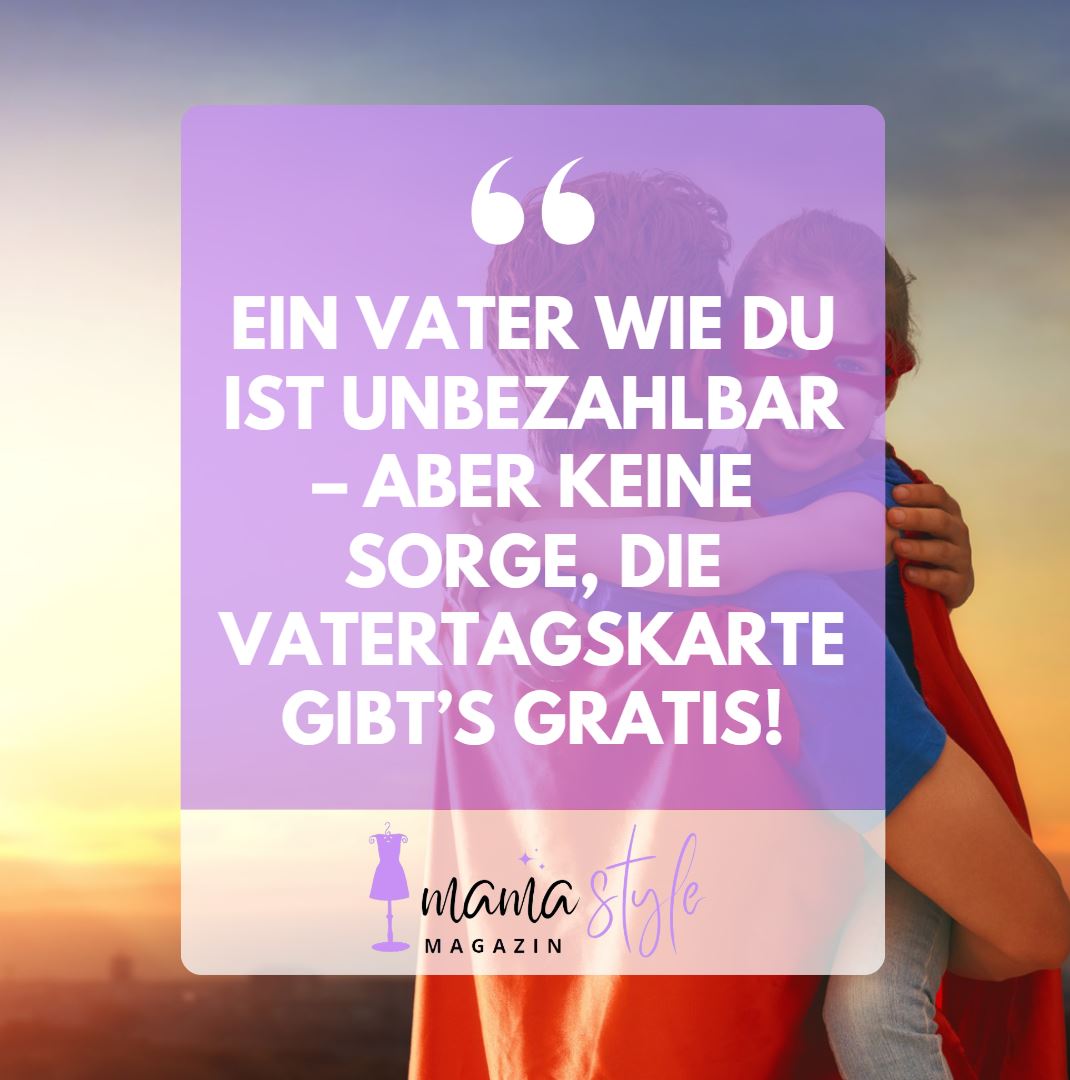 Ein Vater wie du ist unbezahlbar – aber keine Sorge, die Vatertagskarte gibt’s gratis! Ein Vater wie du ist unbezahlbar – aber keine Sorge, die Vatertagskarte gibt’s gratis!
