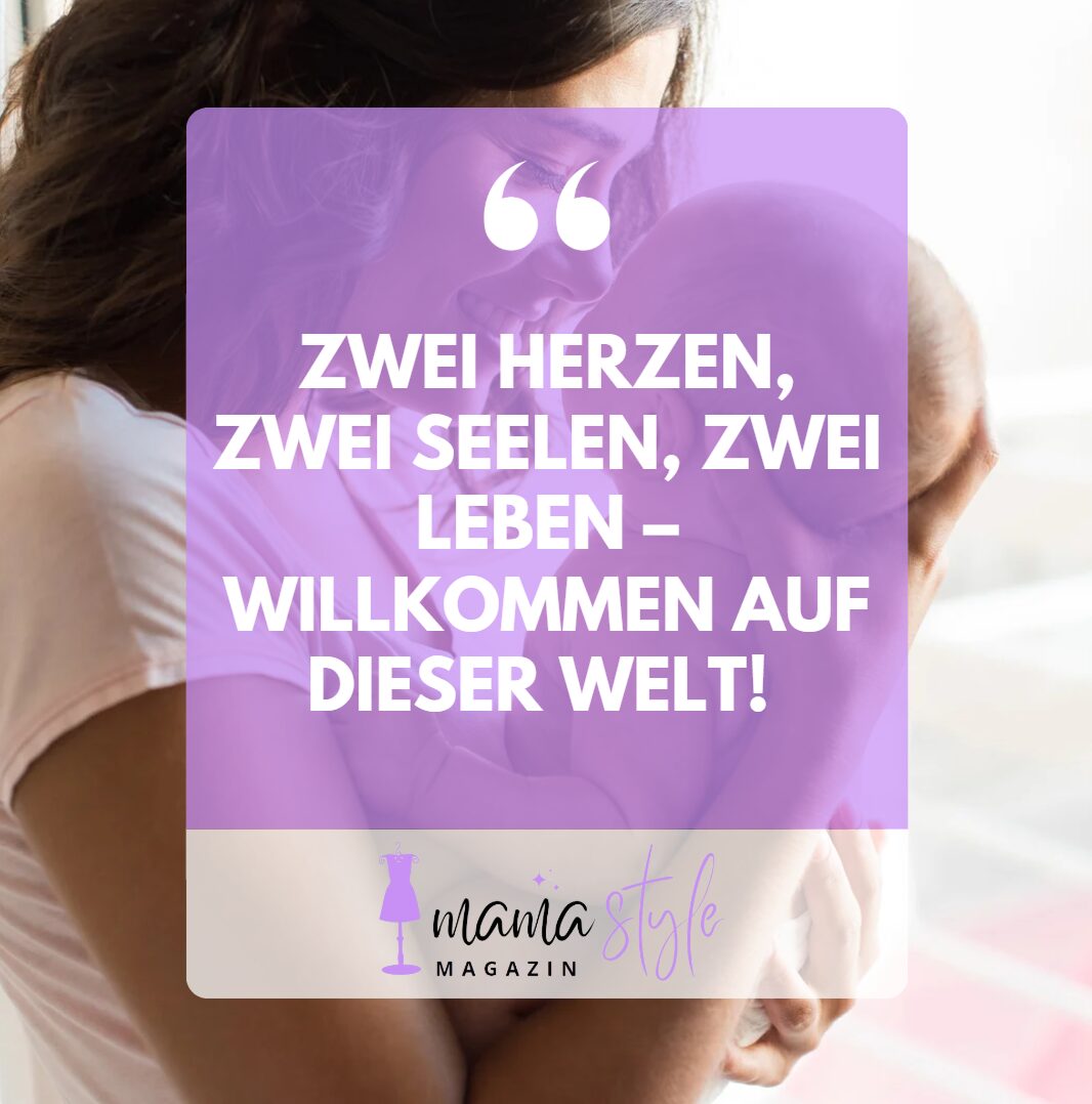 Zwei Herzen, zwei Seelen, zwei Leben – willkommen auf dieser Welt!