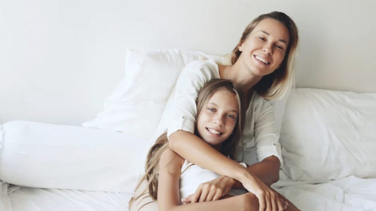 Liebeserklärung von Mutter zu Tochter