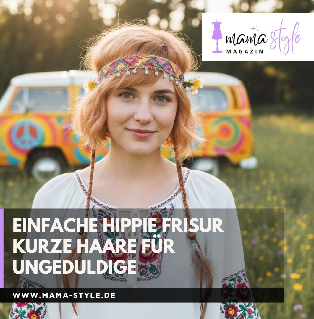 Einfache Hippie Frisur kurze Haare für Ungeduldige Einfache Hippie Frisur kurze Haare für Ungeduldige